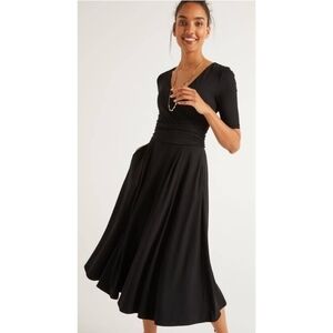 Boden Kassidy Short Sleeve Jersey Knit Midi Dress 6